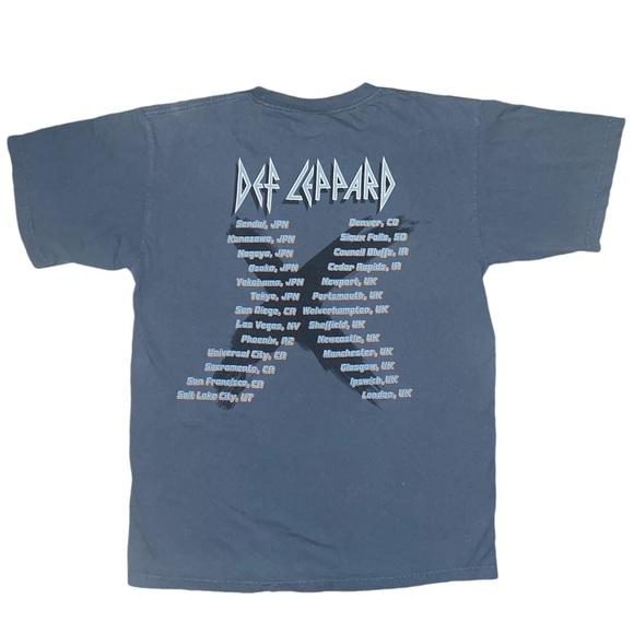 Def Leppard Concert Tour T Shirt Vintage 2000 Sundog Tag Size Large - Picture 4 of 5